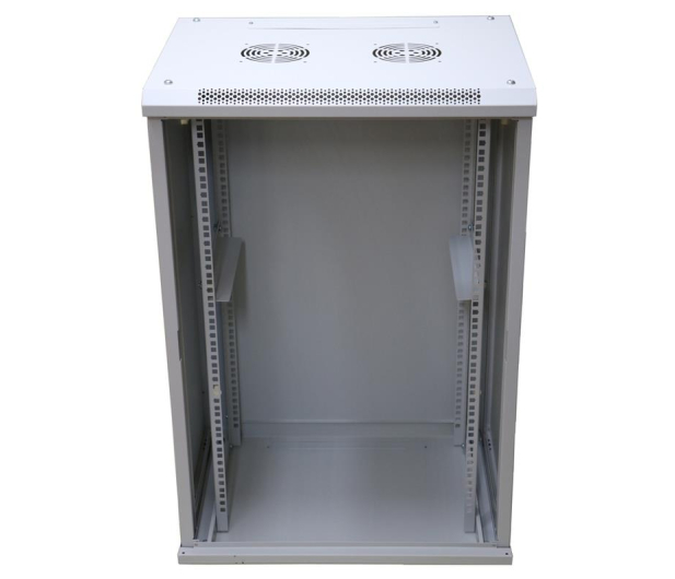 Extralink Szafa rack 15U 600x450mm szara wisząca EX.14336 - 489411 - zdjęcie 3
